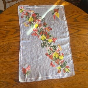Lamont's mid-century tea towel from the 1950s/1960s.PURE LINEN MADE IN IRRLAND